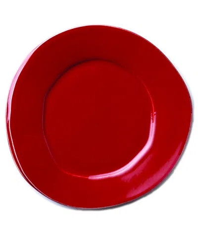 Vietri Lastra Salad Plate In Gold