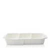 Vietri Lastra Small Three-part Server In White