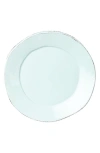 Vietri Lastra Stoneware Dinner Plate In Aqua