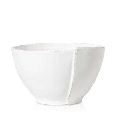 VIETRI LASTRA WHITE DEEP SERVING BOWL