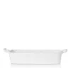 Vietri Lastra White Rectangular Baker In White
