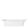 Vietri Lastra White Rectangular Baker