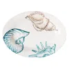 Vietri Lido Medium Oval Platter In White