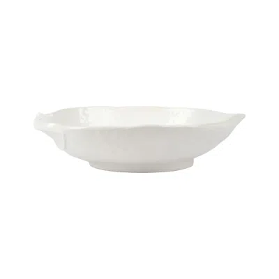Vietri Limoni White Figural Lemon Medium Bowl
