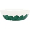 Vietri Lisbon Brushstroke Cereal Bowl In Green