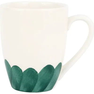 Vietri Lisbon Brushstroke Mug In Green