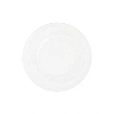 Vietri Luna Canape Plate In White