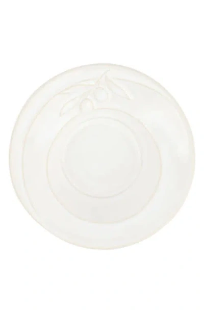 Vietri Luna Condiment Bowl In White