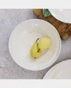 Vietri Luna Shallow Serving Bowl In White