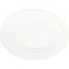 Vietri Luna Small Oval Platter In White
