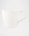 Vietri Luna Stoneware Mug In White