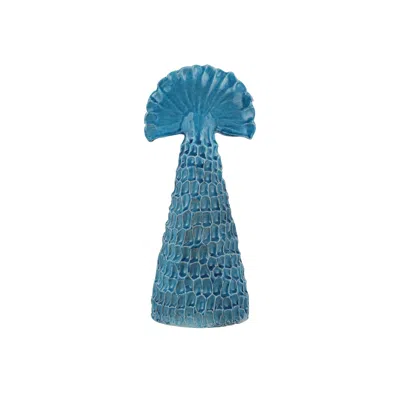 Vietri Maremma Blue Figural Fish Tail