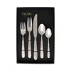 Vietri Martellato 20-piece Flatware Set In Gold