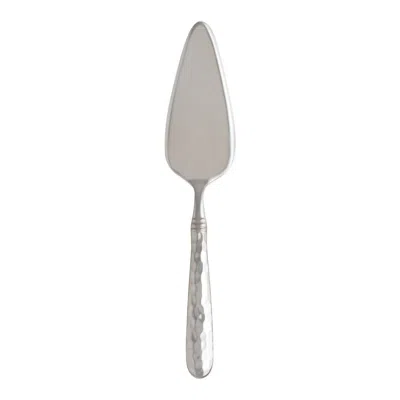 Vietri Martellato Pastry Server In Silver