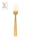 Vietri Martellato Salad Fork In Gold