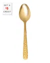 Vietri Martellato Teaspoon With $5 Credit In Gold