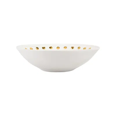 Vietri Medici Gold Medium Serving Bowl