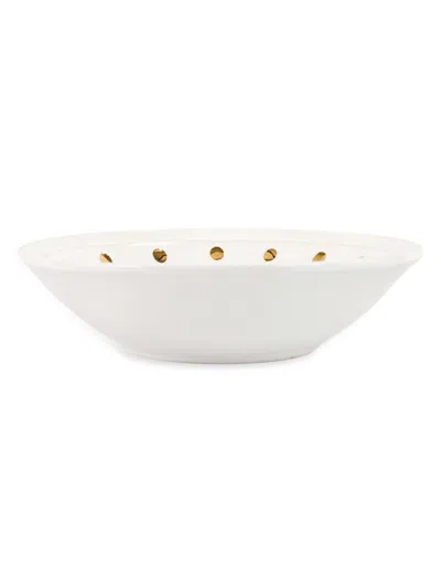 Vietri Medici Gold Pasta Bowl