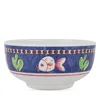 Vietri Melamine Campagna Cereal Bowl In Pesce