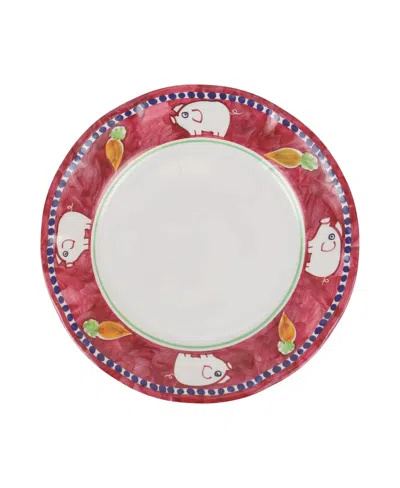 Vietri Melamine Campagna Dinner Plate In Porco