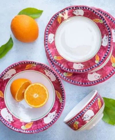 Vietri Melamine Campagna Dinnerware Collection In Pesce