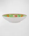 Vietri Melamine Campagna Gallina Pasta Bowl In Green