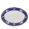 Vietri Melamine Campagna Pesce Oval Platter In Pesce