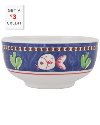 Vietri Melamine Campagna Cereal Bowl In Multicolor