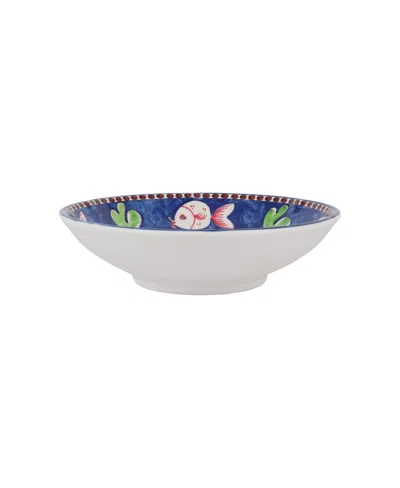 Vietri Melamine Campagna Pesce Pasta Bowl In Multicolor