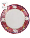 Vietri Melamine Campagna Porco Salad Plate In Multicolor