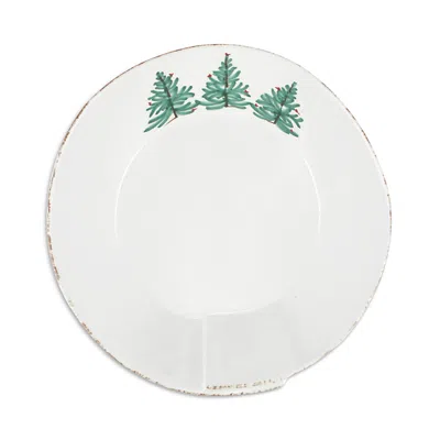 VIETRI MELAMINE LASTRA HOLIDAY LARGE SHALLOW SERVING BOWL