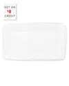 Vietri Melamine Lastra Rectangular Platter In White
