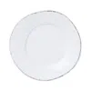 Vietri Melamine Lastra White Dinner Plate