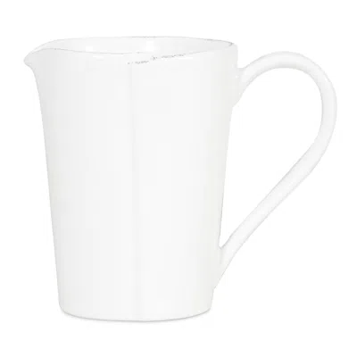 VIETRI MELAMINE LASTRA WHITE PITCHER