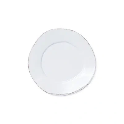 Vietri Melamine Lastra White Salad Plate