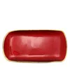 VIETRI METALLIC GLASS RECTANGULAR TRAY