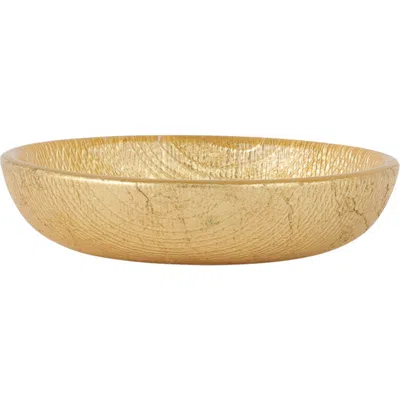 VIETRI VIETRI MOON GLASS SHALLOW DIPPING BOWL