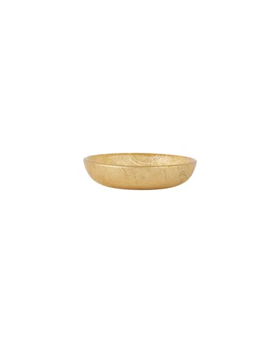 VIETRI MOON GLASS SHALLOW DIPPING BOWL