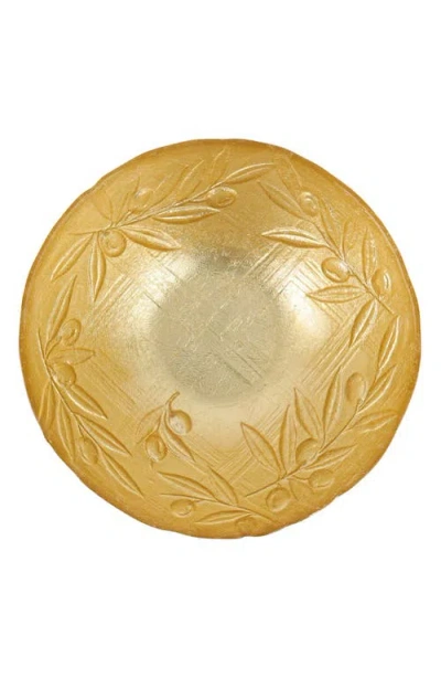 Vietri Moon Glass Small Bowl In Gold