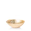 Vietri Moon Glass Small Bowl In Gold