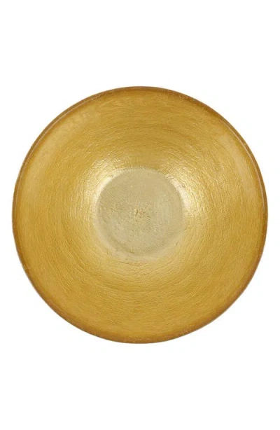Vietri Moon Glass Small Deep Bowl In Gold