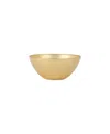 Vietri Moon Glass Olive Small Bowl In Gold