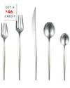 Vietri Natura 5pc Place Setting (set Of 4) With $46 Credit