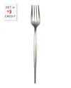 Vietri Natura Satin Place Fork With $3 Credit