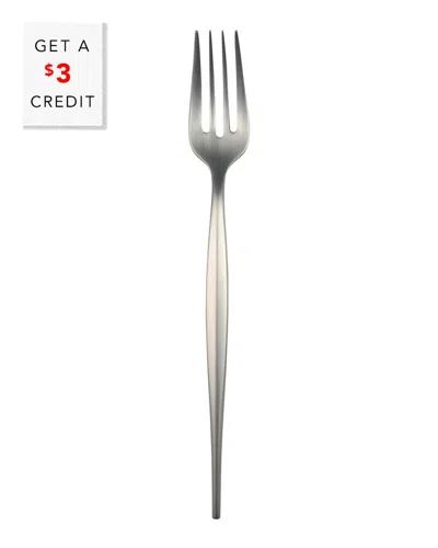 Vietri Natura Satin Place Fork With $3 Credit In Metallic
