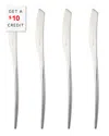 Vietri Natura Spreaders (set Of 4) With $10 Credit