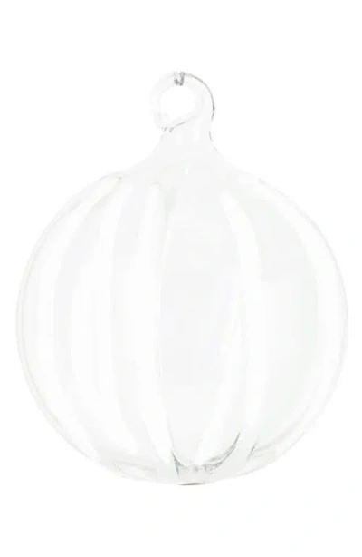 VIETRI VIETRI NUOVO STRIPE GLASS ORNAMENT