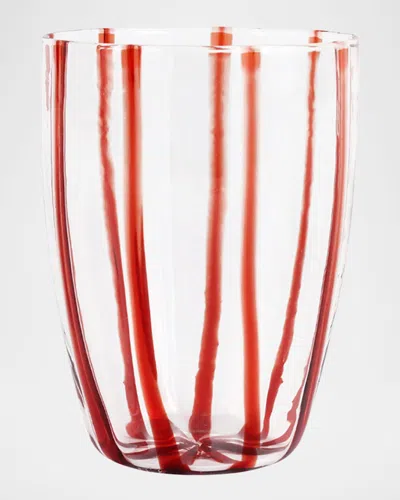 VIETRI NUOVO STRIPE TALL TUMBLER