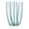 VIETRI NUOVO STRIPE TALL TUMBLER