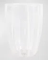 Vietri Nuovo Stripe Tumbler Glass In White